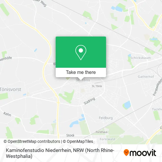 Карта Kaminofenstudio Niederrhein