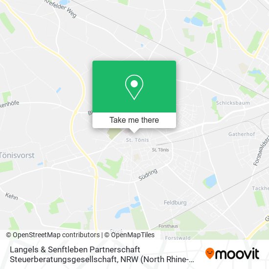 Langels & Senftleben Partnerschaft Steuerberatungsgesellschaft map