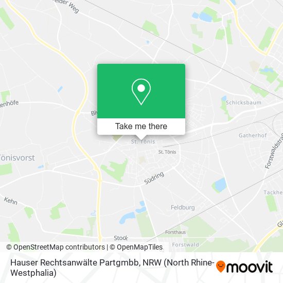 Hauser Rechtsanwälte Partgmbb map