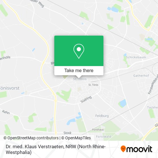 Dr. med. Klaus Verstraeten map