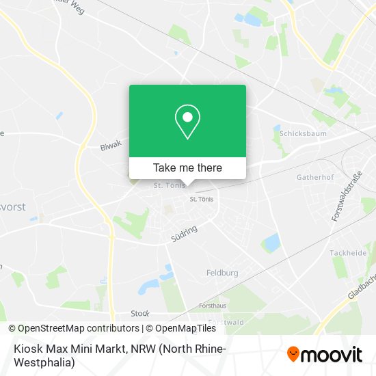 Kiosk Max Mini Markt map