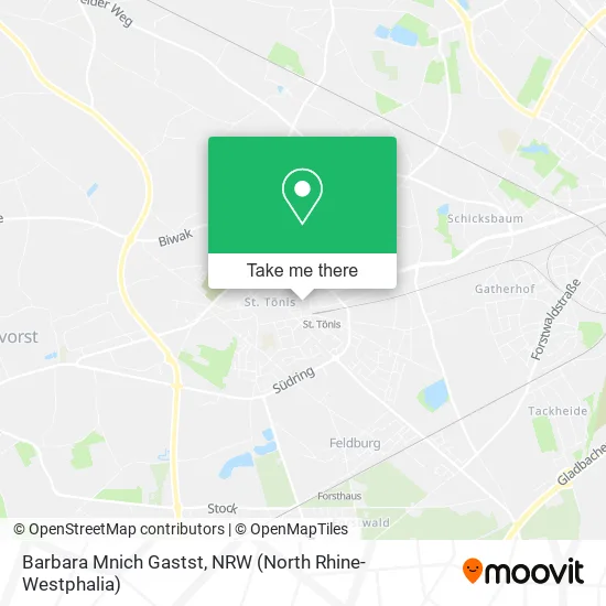 Barbara Mnich Gastst map