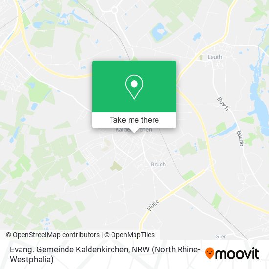 Evang. Gemeinde Kaldenkirchen map