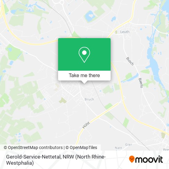Gerold-Service-Nettetal map