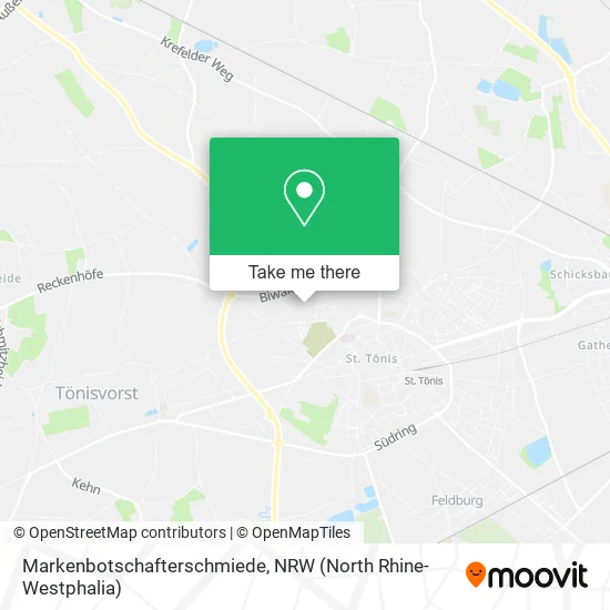 Карта Markenbotschafterschmiede
