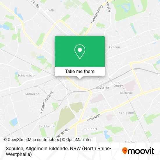Schulen, Allgemein Bildende map