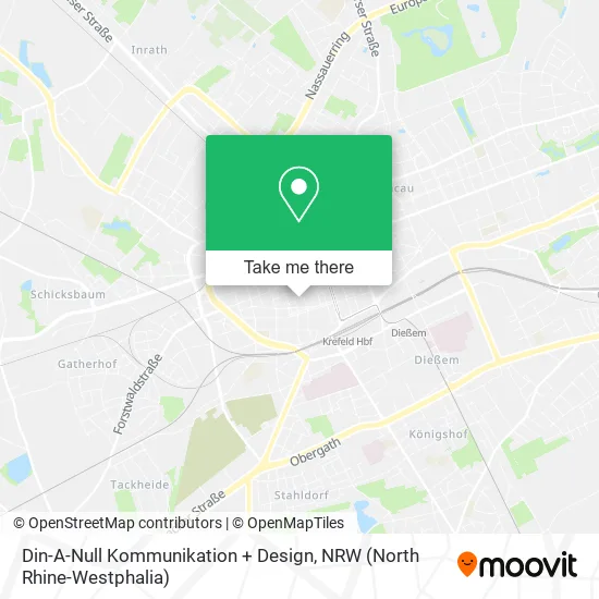 Din-A-Null Kommunikation + Design map