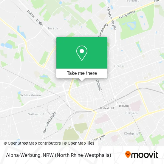 Карта Alpha-Werbung
