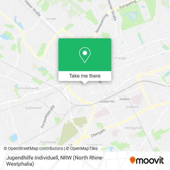 Jugendhilfe Individuell map