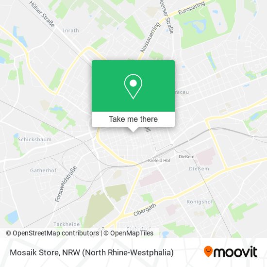 Mosaik Store map