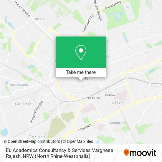 Eu Academics Consultancy & Services Varghese Rajesh map