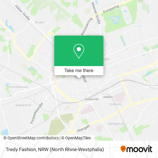 Tredy Fashion map