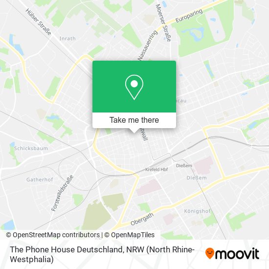 The Phone House Deutschland map