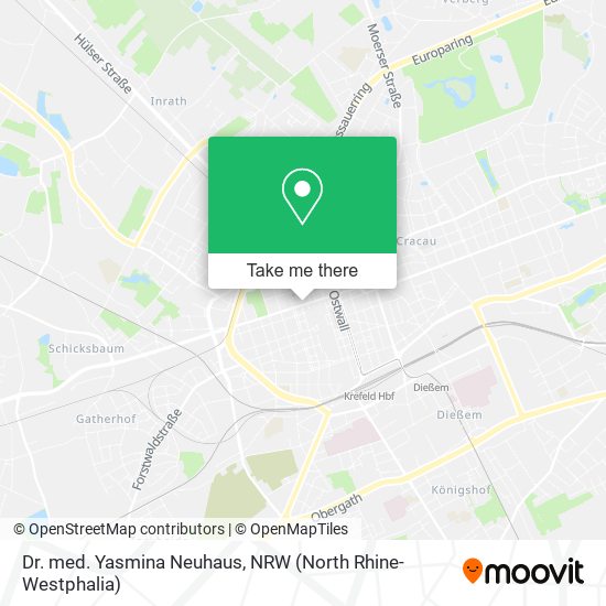 Dr. med. Yasmina Neuhaus map
