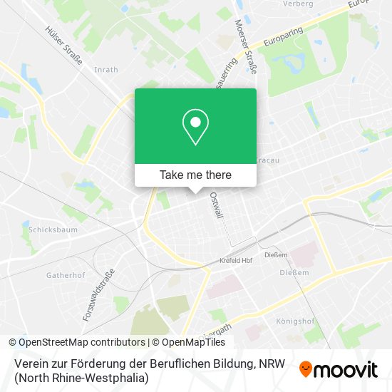 Verein zur Förderung der Beruflichen Bildung map