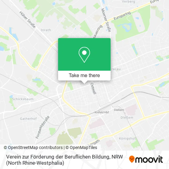 Карта Verein zur Förderung der Beruflichen Bildung