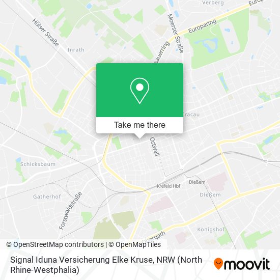 Signal Iduna Versicherung Elke Kruse map