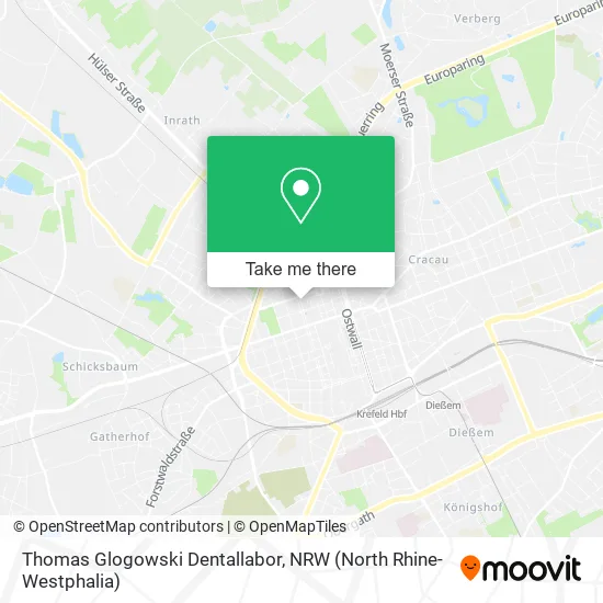 Карта Thomas Glogowski Dentallabor