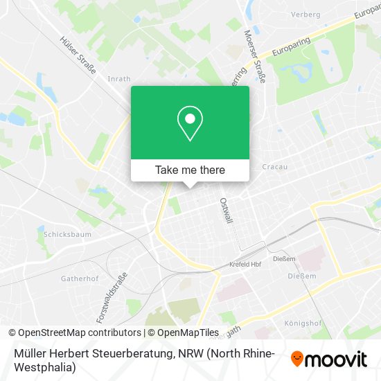 Müller Herbert Steuerberatung map