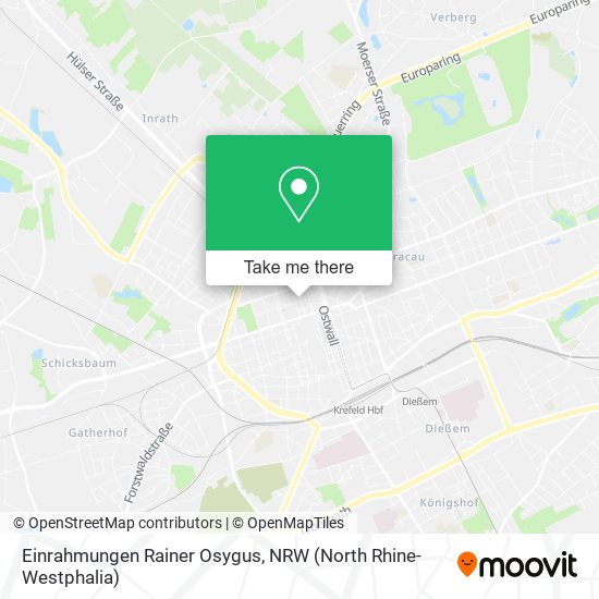 Einrahmungen Rainer Osygus map