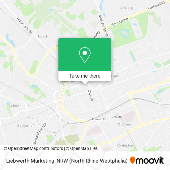 Карта Liebwerth Marketing