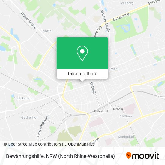 Bewährungshilfe map
