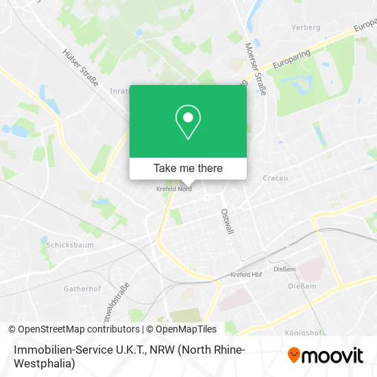 Карта Immobilien-Service U.K.T.