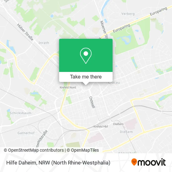 Карта Hilfe Daheim