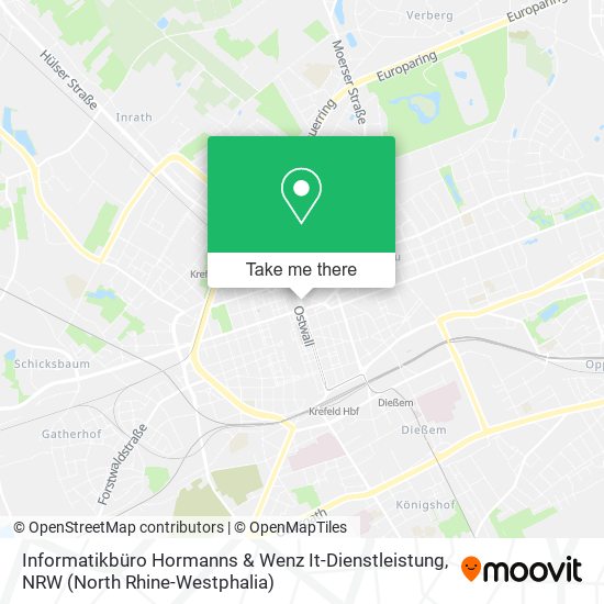 Informatikbüro Hormanns & Wenz It-Dienstleistung map