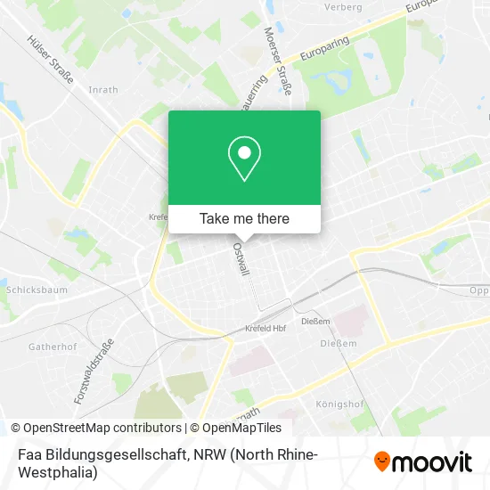 Faa Bildungsgesellschaft map