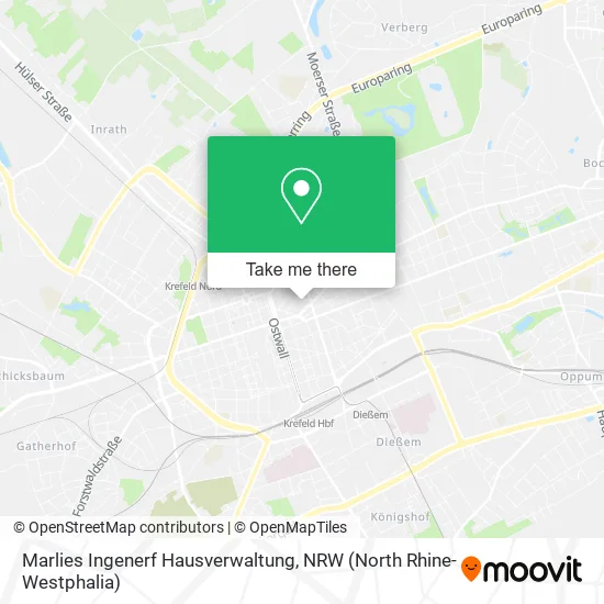 Карта Marlies Ingenerf Hausverwaltung