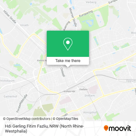 Карта Hdi Gerling Fitim Fazliu