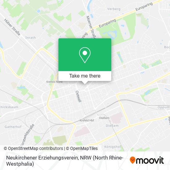 Neukirchener Erziehungsverein map