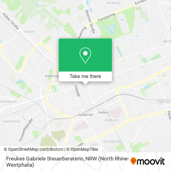 Карта Freukes Gabriele Steuerberaterin