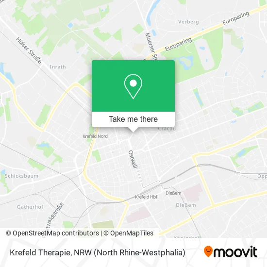 Карта Krefeld Therapie