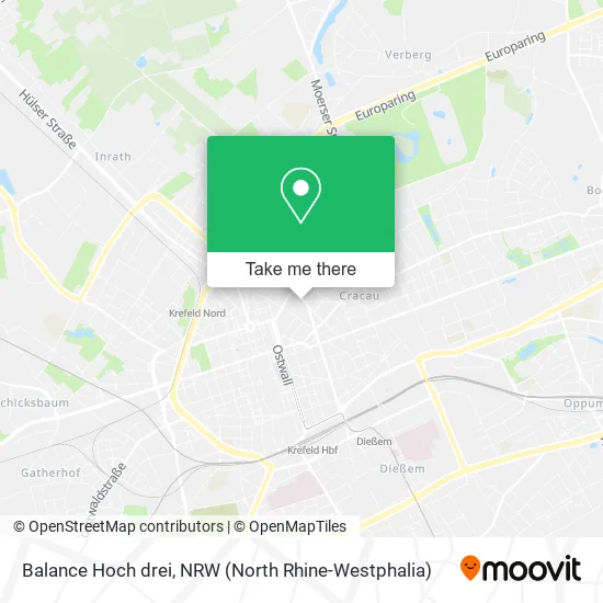 Карта Balance Hoch drei