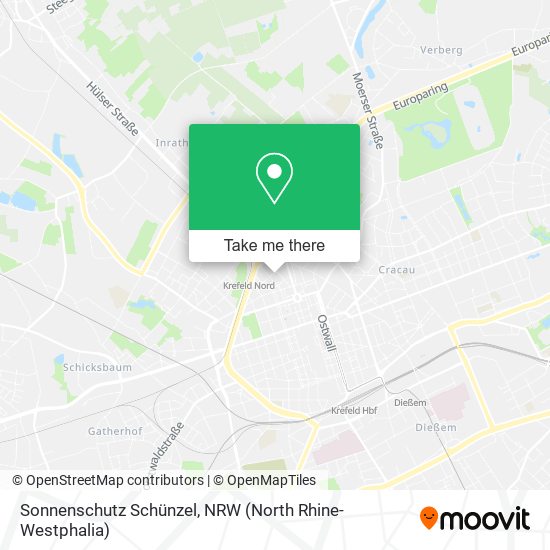 Sonnenschutz Schünzel map