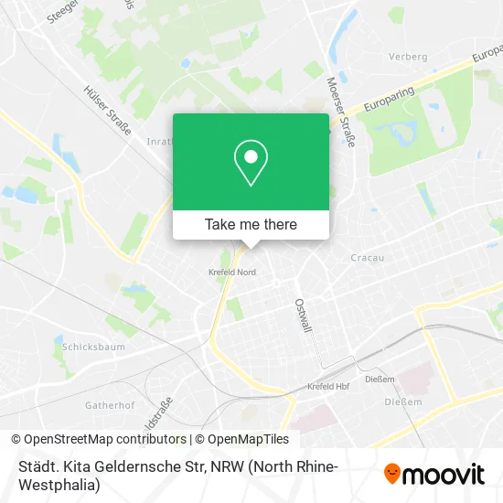 Карта Städt. Kita Geldernsche Str