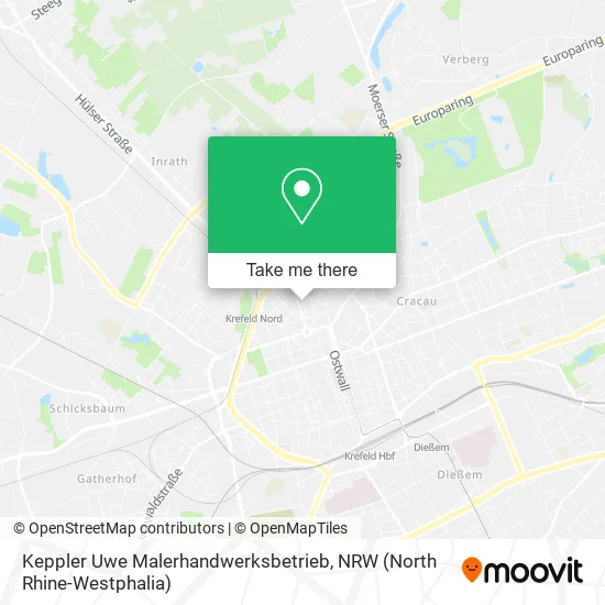 Карта Keppler Uwe Malerhandwerksbetrieb