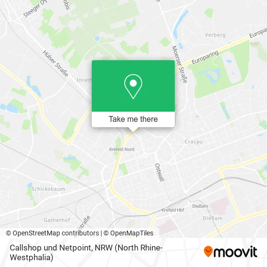 Карта Callshop und Netpoint