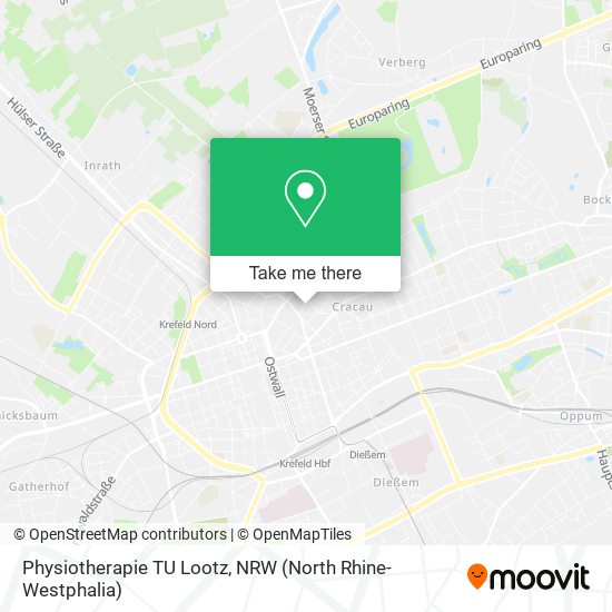 Physiotherapie TU Lootz map