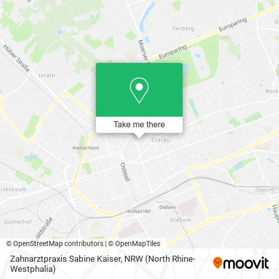 Карта Zahnarztpraxis Sabine Kaiser