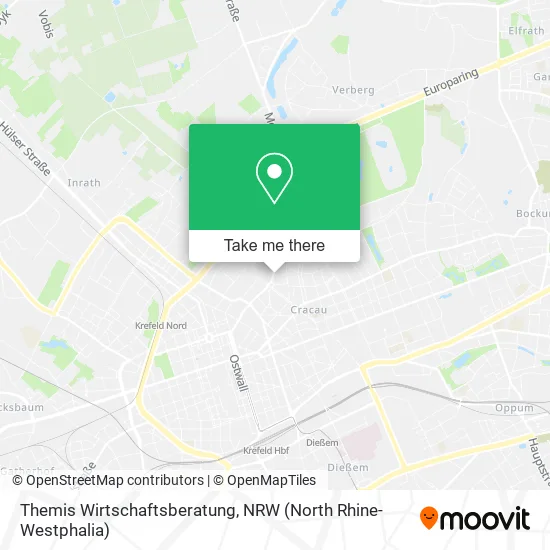 Карта Themis Wirtschaftsberatung