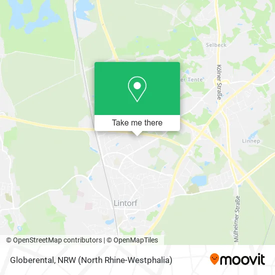 Карта Globerental