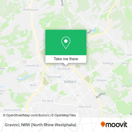 Gravinci map