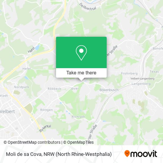 Moli de sa Cova map