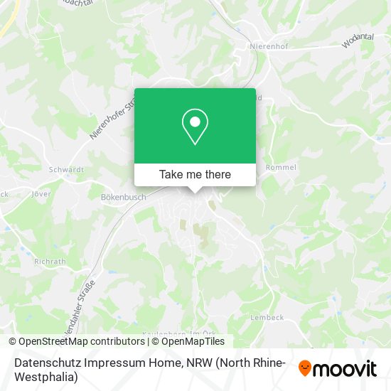 Datenschutz Impressum Home map