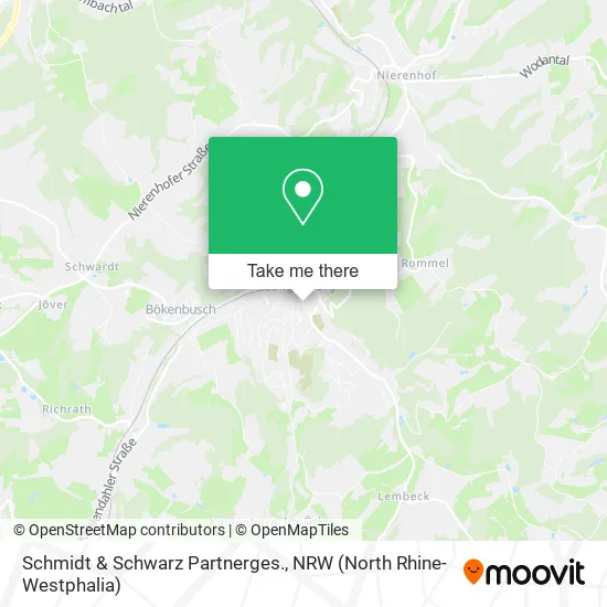 Карта Schmidt & Schwarz Partnerges.