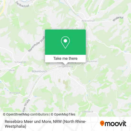 Reisebüro Meer und More map