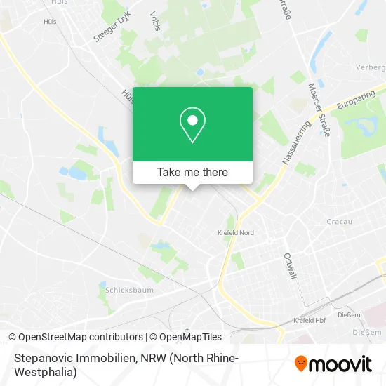 Карта Stepanovic Immobilien